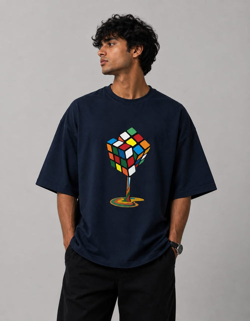 Color Cube Oversized T-shirt