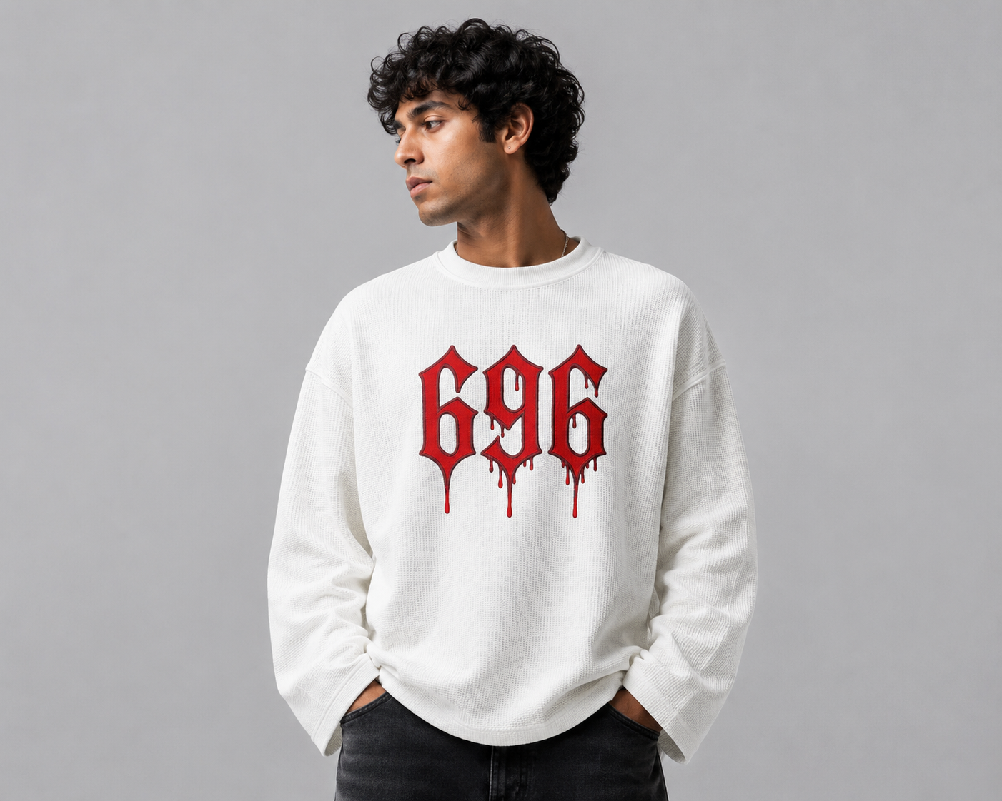 696 Gothic Waffle Boxy